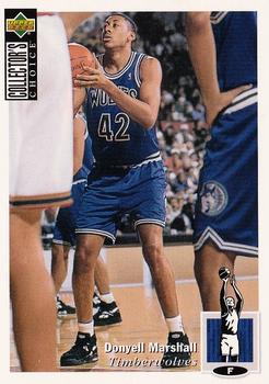 1994-95 Collector's Choice German #313 Donyell Marshall Front
