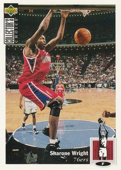 1994-95 Collector's Choice German #346 Sharone Wright Front