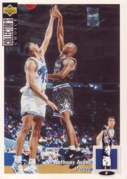 1994-95 Collector's Choice German #358 Anthony Avent Front