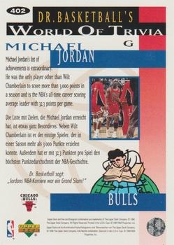 1994-95 Collector's Choice German #402 Michael Jordan Back