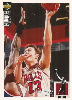 1994-95 Collector's Choice German #423 Luc Longley Front