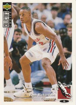 1994-95 Collector's Choice German #425 Pooh Richardson Front