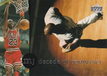 1994-95 Collector's Choice German - Michael Jordan Rare Air Decade of Dominance #J1 Michael Jordan Front
