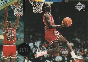1994-95 Collector's Choice German - Michael Jordan Rare Air Decade of Dominance #J3 Michael Jordan Front