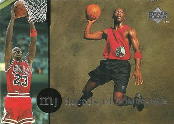 1994-95 Collector's Choice German - Michael Jordan Rare Air Decade of Dominance #J5 Michael Jordan Front