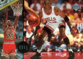 1994-95 Collector's Choice German - Michael Jordan Rare Air Decade of Dominance #J6 Michael Jordan Front