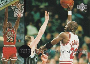 1994-95 Collector's Choice German - Michael Jordan Rare Air Decade of Dominance #J9 Michael Jordan Front