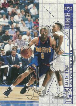 1994-95 Collector's Choice German - Gold Signatures #378 Jalen Rose Front