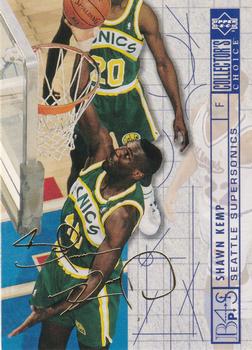 1994-95 Collector's Choice German - Gold Signatures #396 Shawn Kemp Front