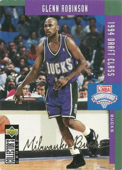 1994-95 Collector's Choice German - Gold Signatures #407 Glenn Robinson Front