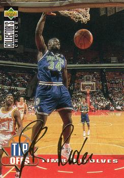 1994-95 Collector's Choice German - Gold Signatures #181 Isaiah Rider Front