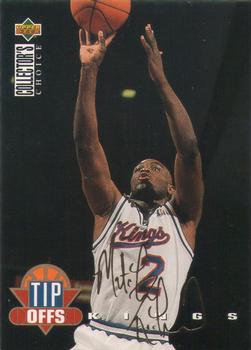 1994-95 Collector's Choice German - Gold Signatures #188 Mitch Richmond Front