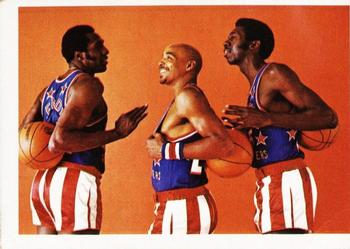 1971 Fleer Harlem Globetrotters #64 Meadowlark, Neal and Ausbie Front