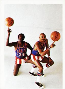 1971 Fleer Harlem Globetrotters #72 1970-71 Highlights Front