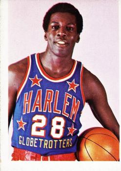 1971 Fleer Harlem Globetrotters #73 Bobby Hunter Front