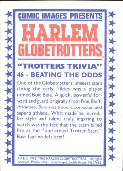 1992 Comic Images Harlem Globetrotters #46 Beating the Odds Back