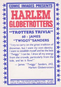 1992 Comic Images Harlem Globetrotters #60 James 