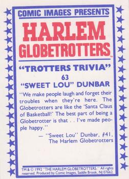 1992 Comic Images Harlem Globetrotters #63 