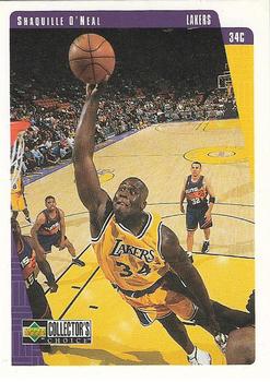 1997-98 Collector's Choice European #67 Shaquille O'Neal Front