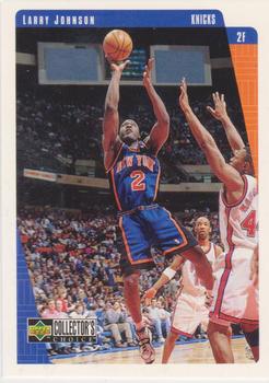 1997-98 Collector's Choice European #92 Larry Johnson Front