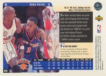 1997-98 Collector's Choice European #94 Chris Childs Back