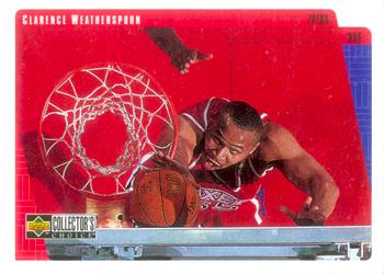 1997-98 Collector's Choice European #107 Clarence Weatherspoon Front