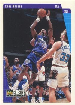 1997-98 Collector's Choice European #142 Karl Malone Front