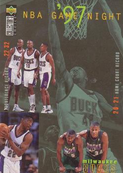 1997-98 Collector's Choice European #170 Milwaukee Bucks Front