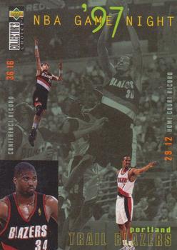 1997-98 Collector's Choice European #177 Portland Trail Blazers Front
