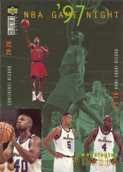 1997-98 Collector's Choice European #184 Washington Wizards Front
