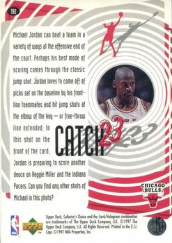 1997-98 Collector's Choice European #192 Michael Jordan Back