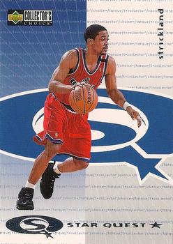 1997-98 Collector's Choice European - StarQuest #SQ9 Rod Strickland Front