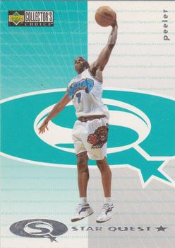 1997-98 Collector's Choice European - StarQuest #SQ27 Anthony Peeler Front
