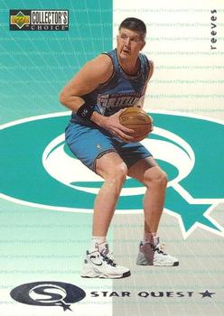 1997-98 Collector's Choice European - StarQuest #SQ44 Bryant Reeves Front