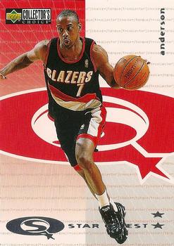 1997-98 Collector's Choice European - StarQuest #SQ55 Kenny Anderson Front
