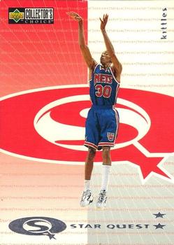 1997-98 Collector's Choice European - StarQuest #SQ60 Kerry Kittles Front