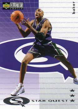1997-98 Collector's Choice European - StarQuest #SQ67 Vin Baker Front