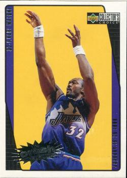 1997-98 Collector's Choice European - You Crash the Game #C27 Karl Malone Front