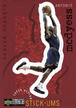 1997-98 Collector's Choice European - Super Action Stick 'Ums #S7 Antonio McDyess Front