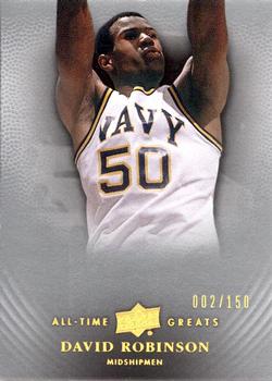 2013 Upper Deck All Time Greats #11 David Robinson Front
