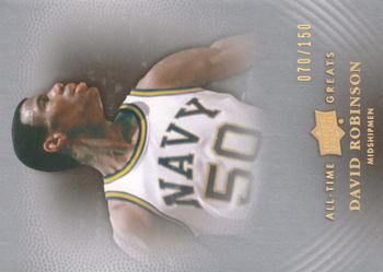 2013 Upper Deck All Time Greats #12 David Robinson Front