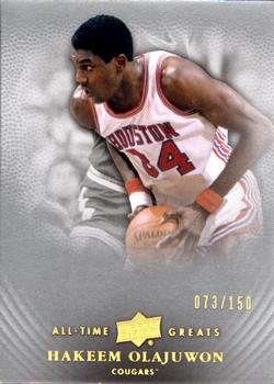 2013 Upper Deck All Time Greats #26 Hakeem Olajuwon Front