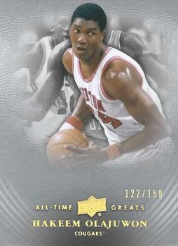 2013 Upper Deck All Time Greats #28 Hakeem Olajuwon Front