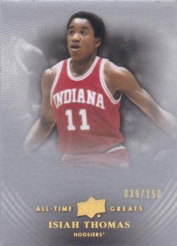 2013 Upper Deck All Time Greats #30 Isiah Thomas Front
