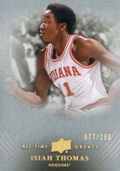 2013 Upper Deck All Time Greats #31 Isiah Thomas Front