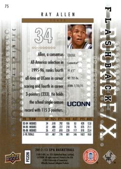 2012-13 SP Authentic #75 Ray Allen Back
