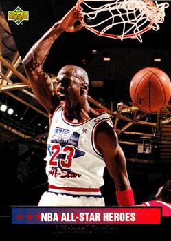 1992-93 Upper Deck NBA All-Stars #15 Michael Jordan Front