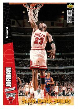 1996 Upper Deck Slam Dunk Series #4 Michael Jordan Front