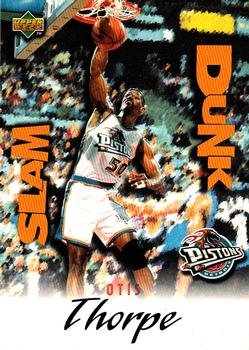 1997 Upper Deck Nestle Slam Dunk #SD6 Otis Thorpe Front