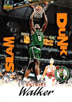 1997 Upper Deck Nestle Slam Dunk #SD12 Antoine Walker Front